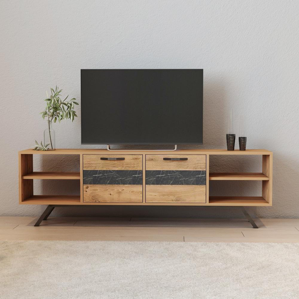 TV-meubel 150 cm Staand - Eiken 2 deuren | Linco