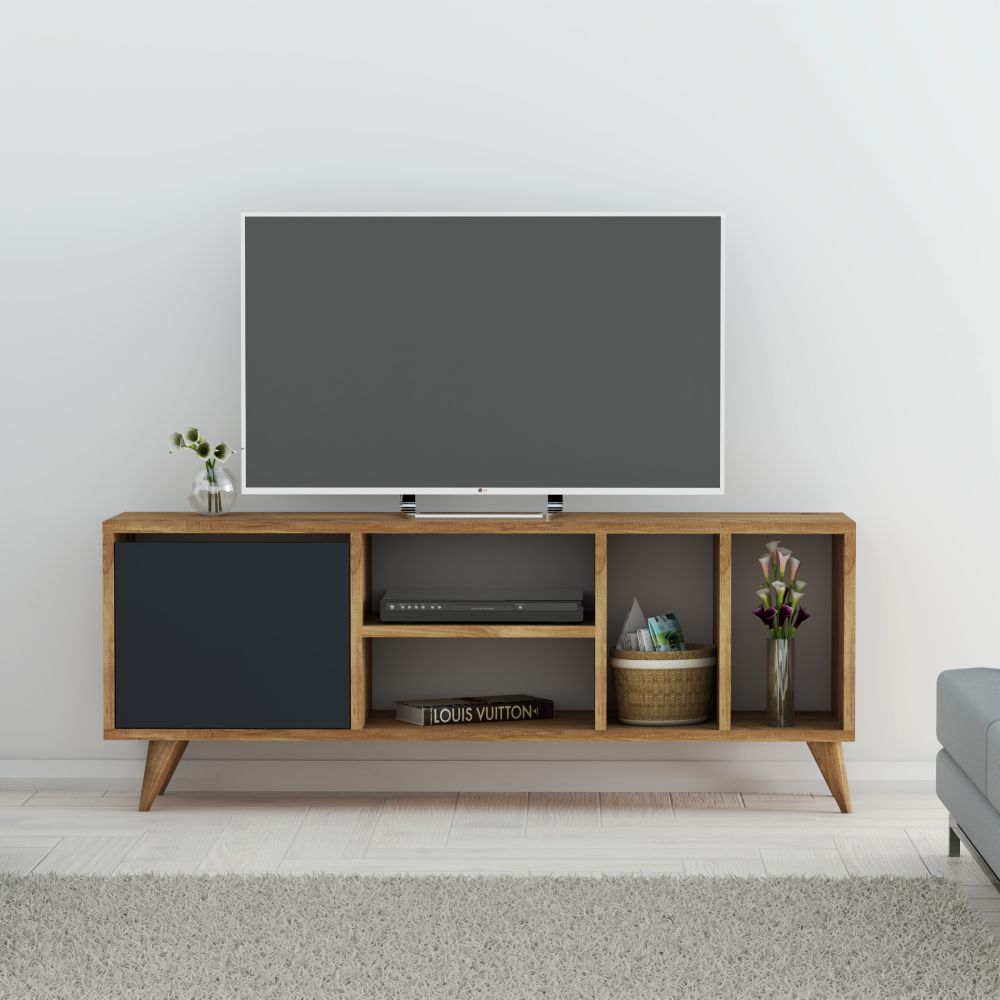 TV-meubel 120 cm Staand - Eiken | Maher