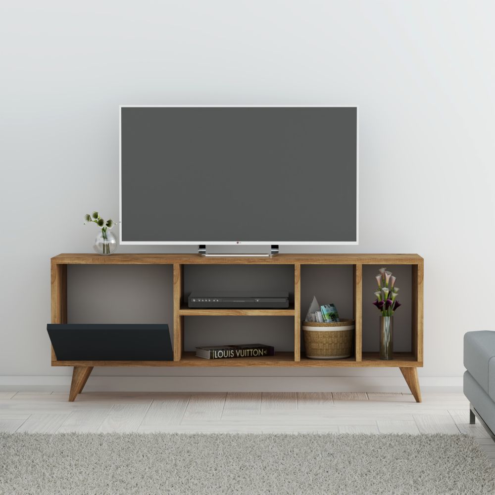 TV-meubel 120 cm Staand - Eiken | Maher