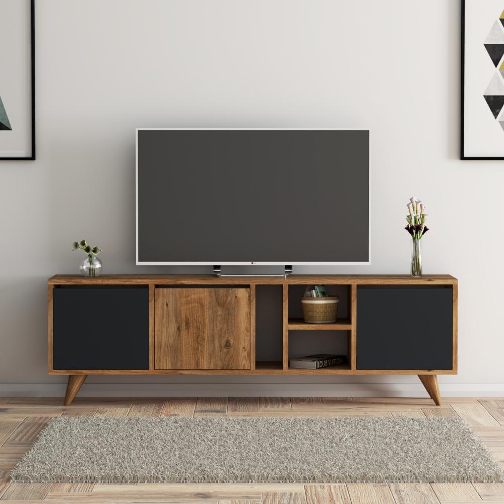 TV-meubel 150 cm Staand - Eiken 3 deuren | Maher