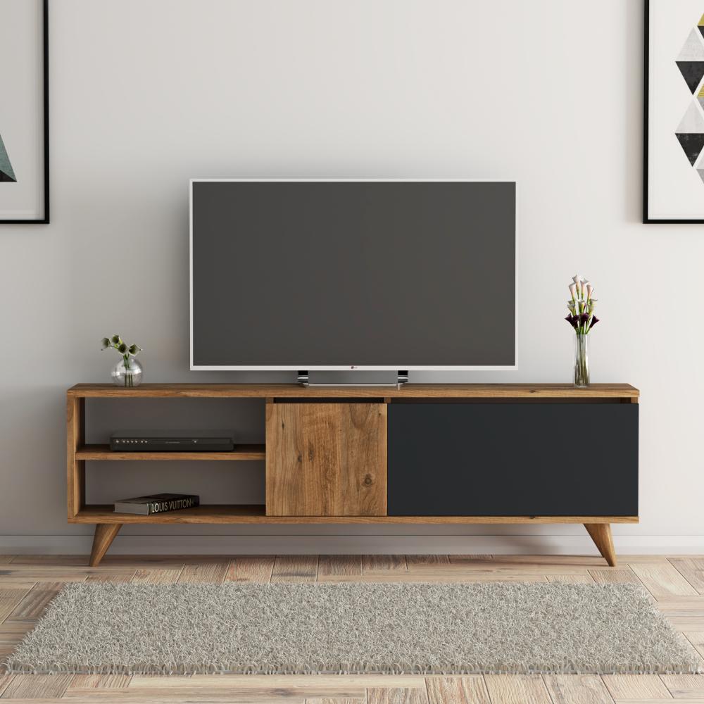 TV-meubel 150 cm Staand - Eiken 2 deuren | Maher