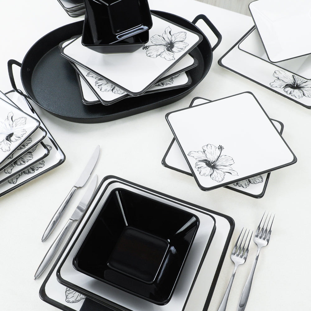 Lotus Dinner set 24 Pieces 6 Persons