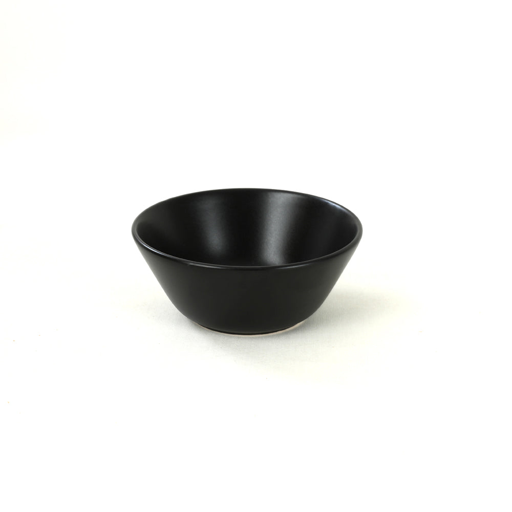 Matte Black Hitit Soup bowl 14 Cm 6 Pieces