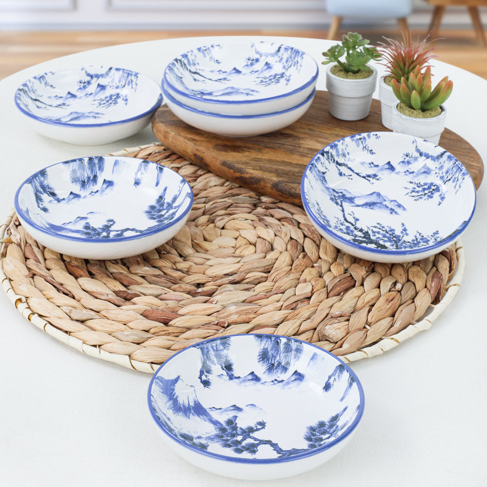 Blue Mountains Tapas/Snack/Sauce plate 13 Cm 6 Pieces