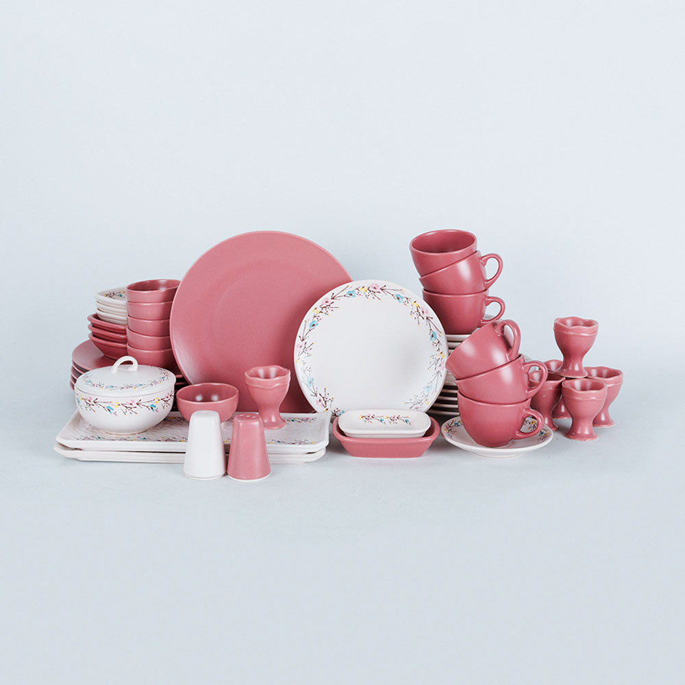 Breakfast set 50 Pieces 6 Persons