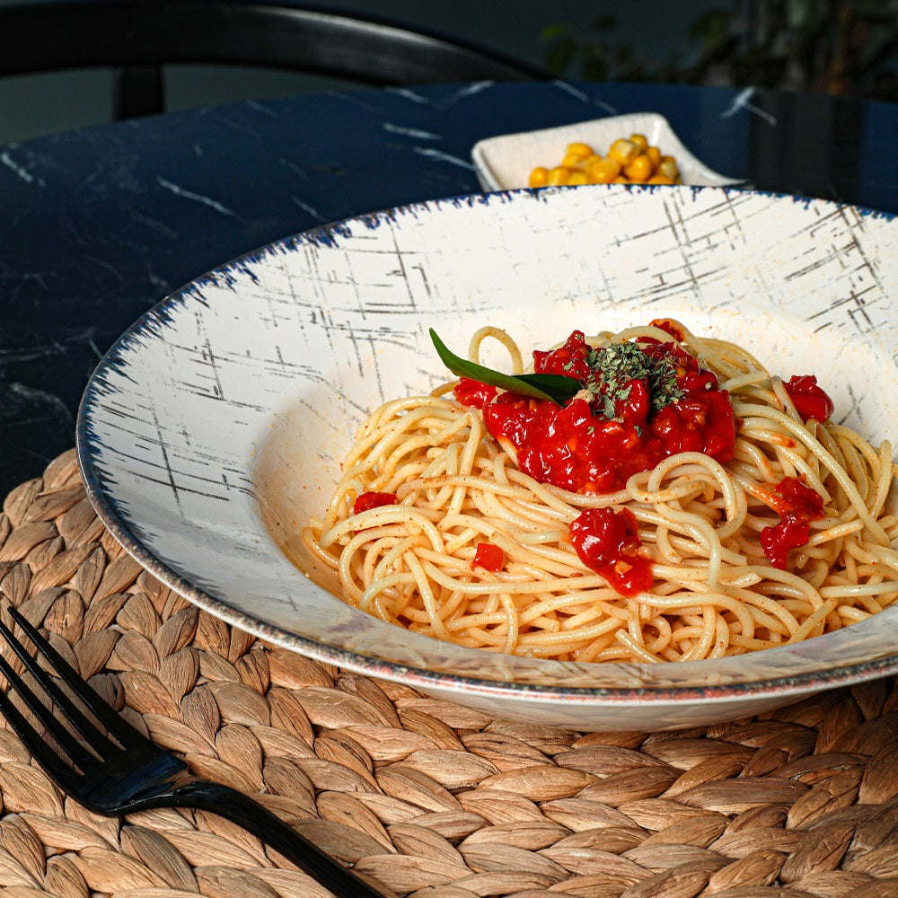 Line Delta Pasta Plate 26 cm