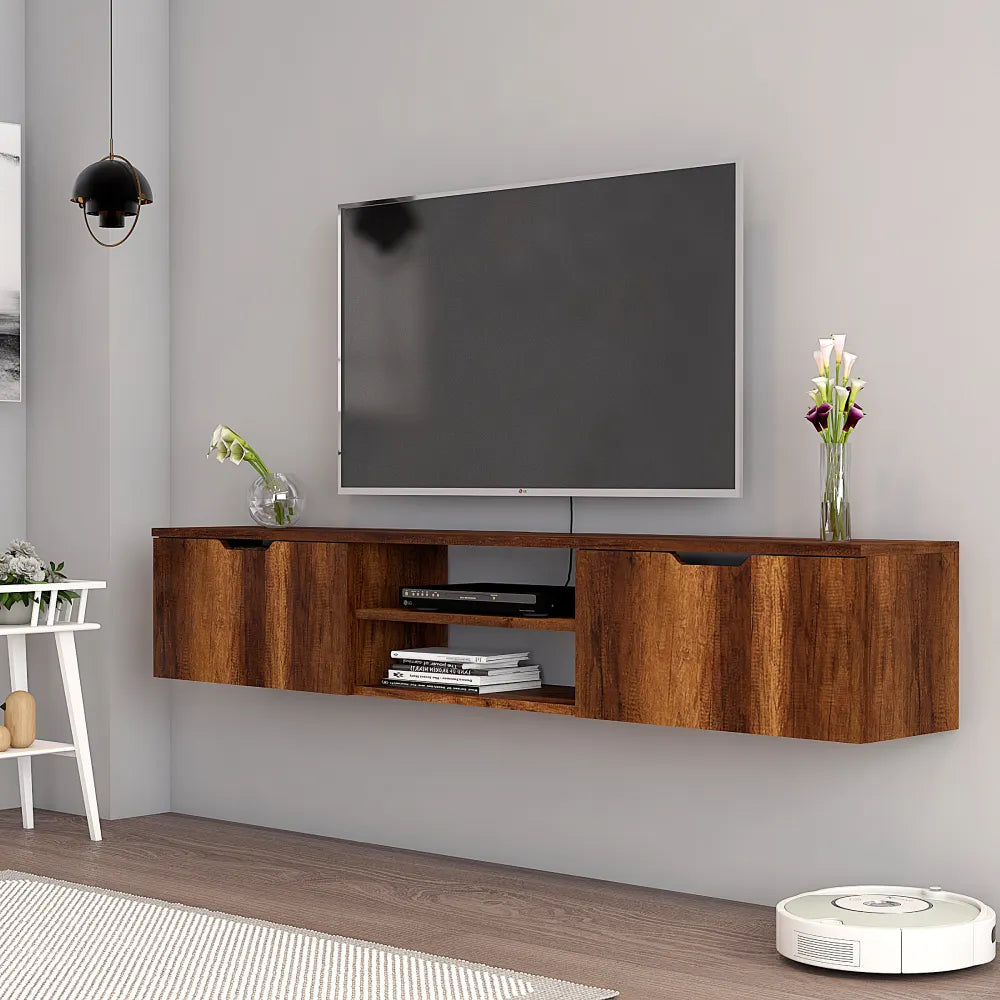 Meuble TV 160 cm Flottant | Bjurholm