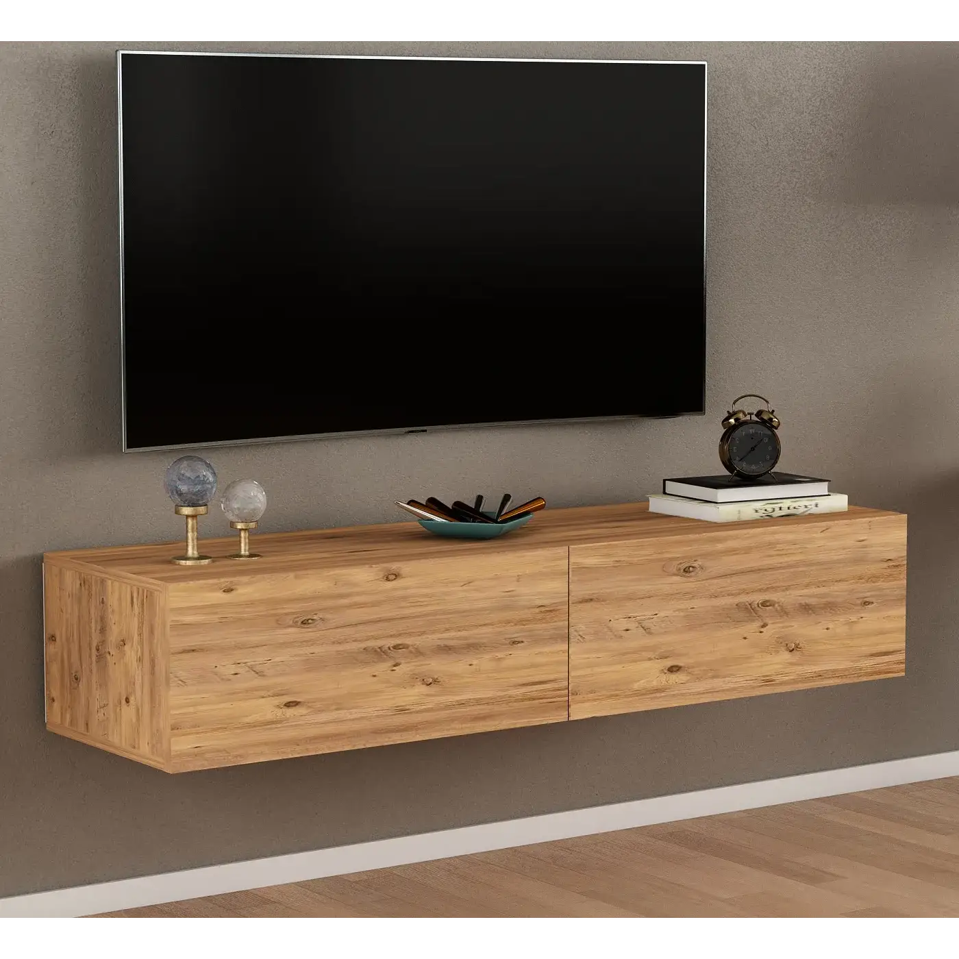 TV-standaard 135 cm Zwevend | Alfi