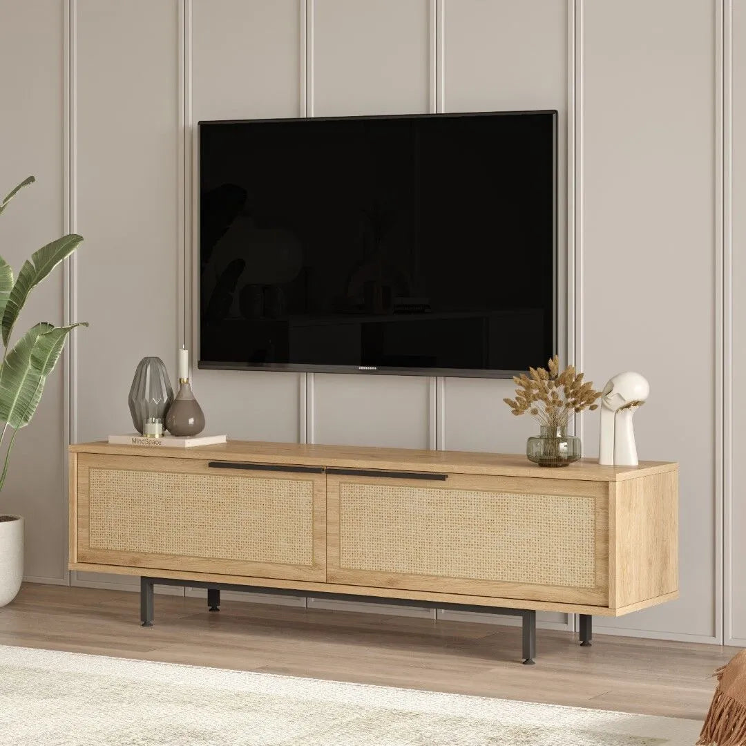 TV-meubel Rotan 160 cm Staand | Wave