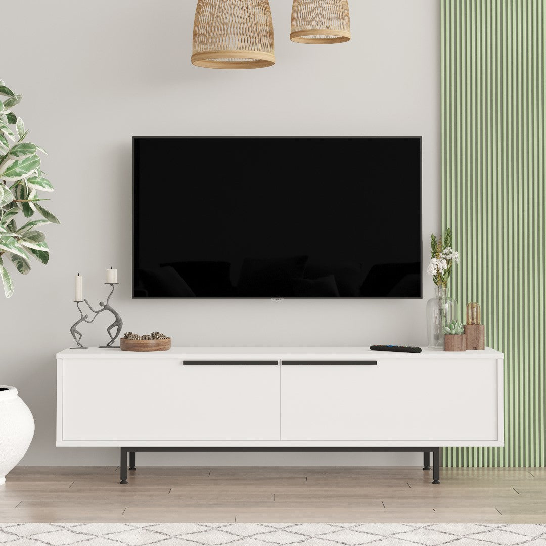 TV stand Rattan 160 cm Standing | Wave