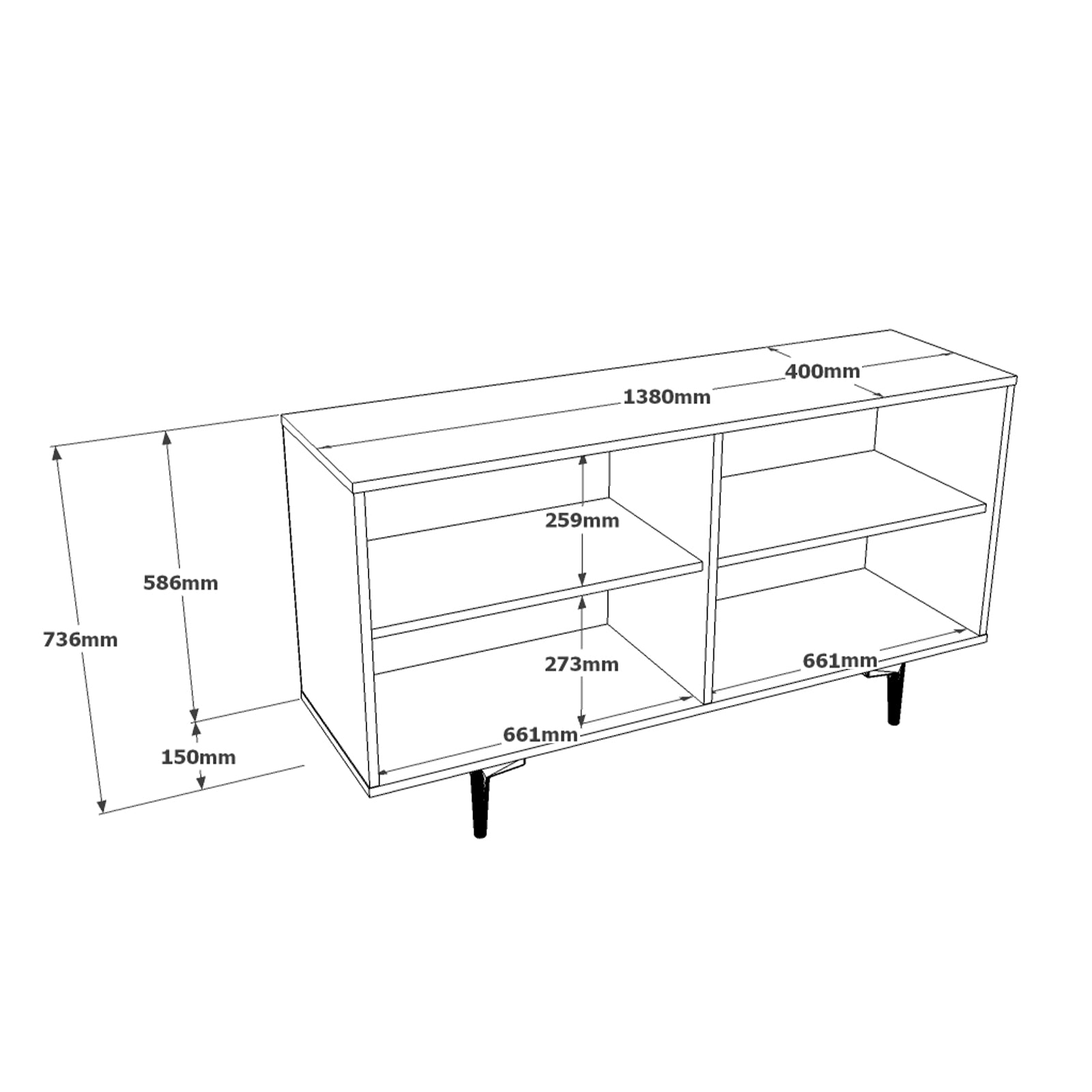 Sideboard Saratov 138 CM